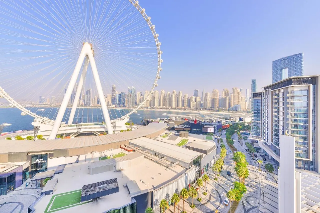 Apartment Lavish & Equipped Oceanfront 2 Bedroom Facing Ain Dubai United Arab Emirates